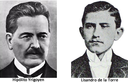 Hipólito Yrigoyen -  Lisandro de la Torre