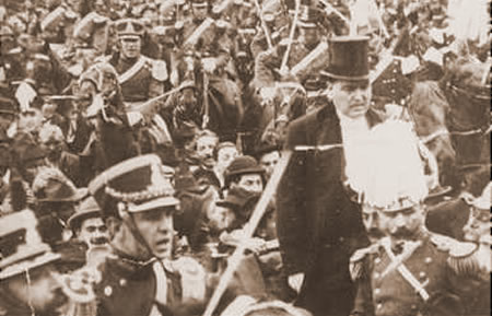 Asunción de Yrigoyen el 12 de Octubre de 1916