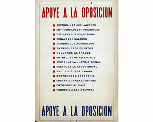 campaña peronista en 1951