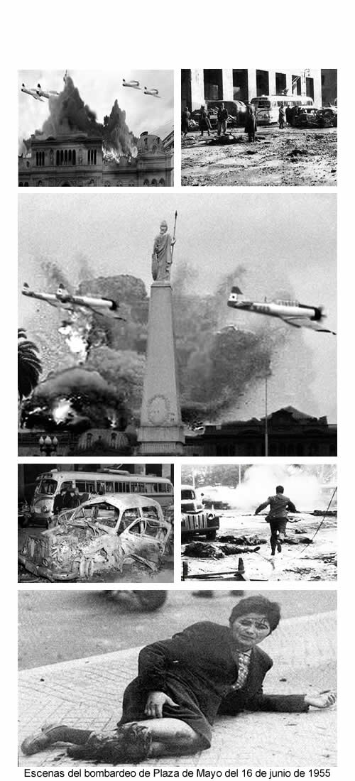 bombardeo de plaza de mayo del 16 de mayo de 1955